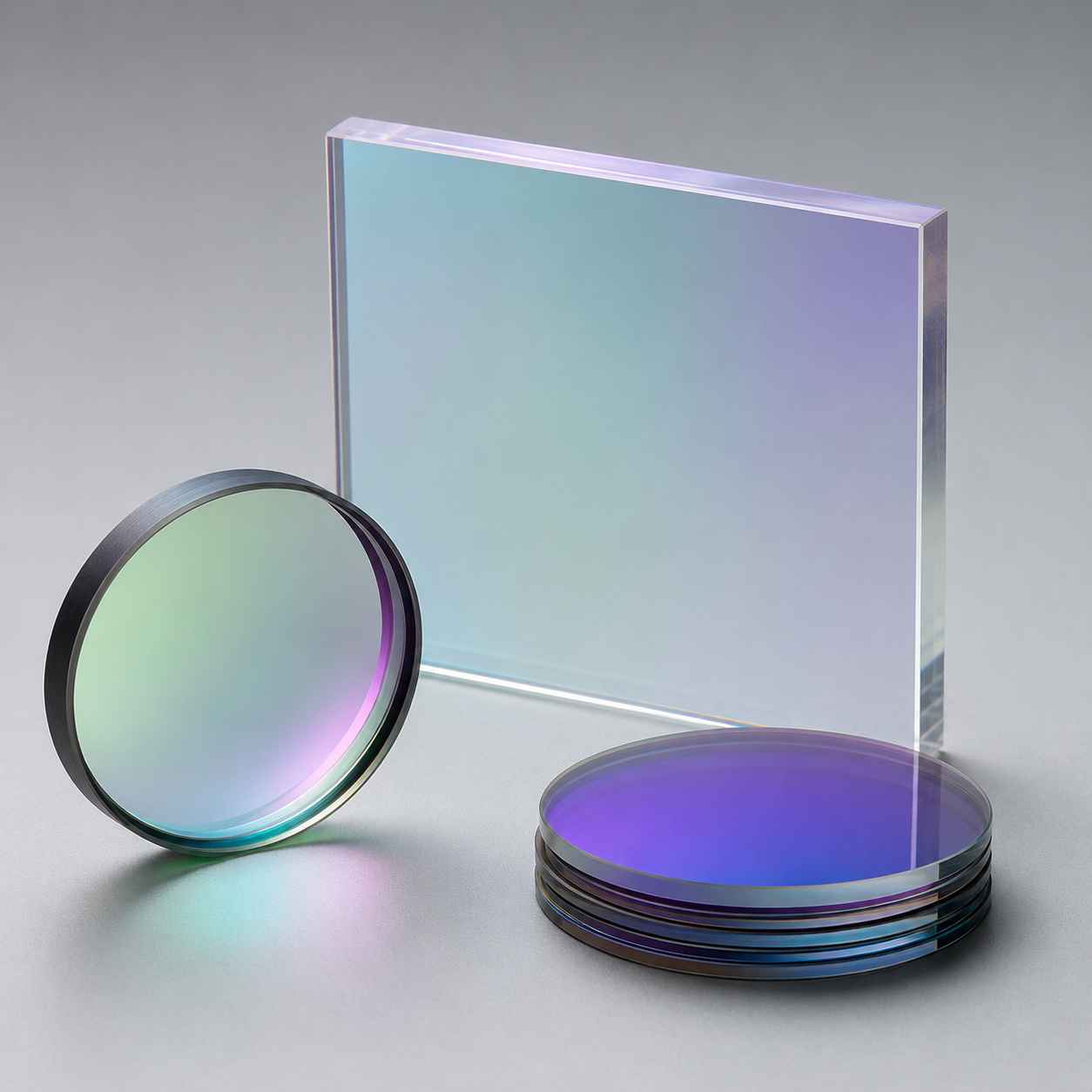 Multi-Layer AR Coating for Optical Glass Components